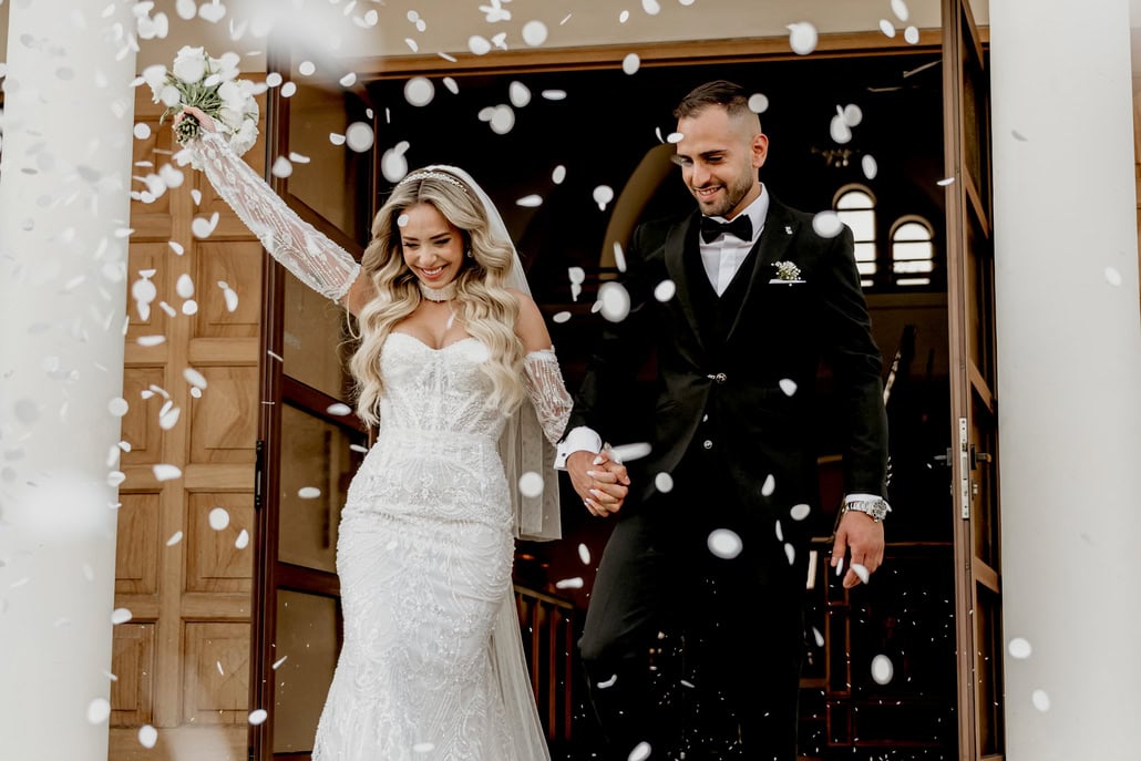 Όμορφος ανοιξιάτικος γάμος στη Λεμεσό με black and white λεπτομέρειες | Δέσποινα & Σοφοκλής