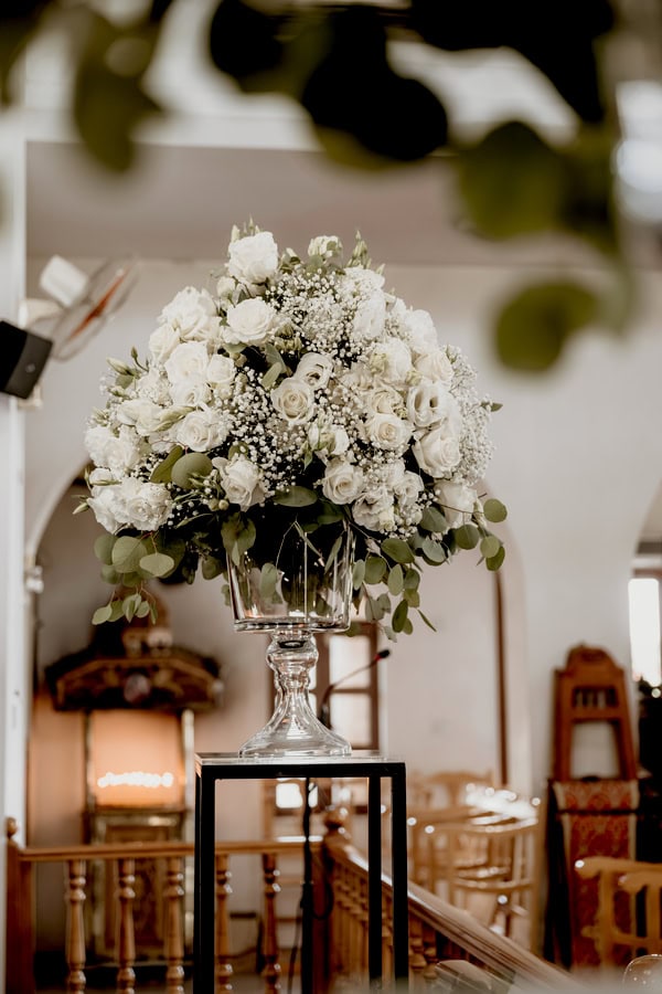 Spring Wedding Limassol Black White Details