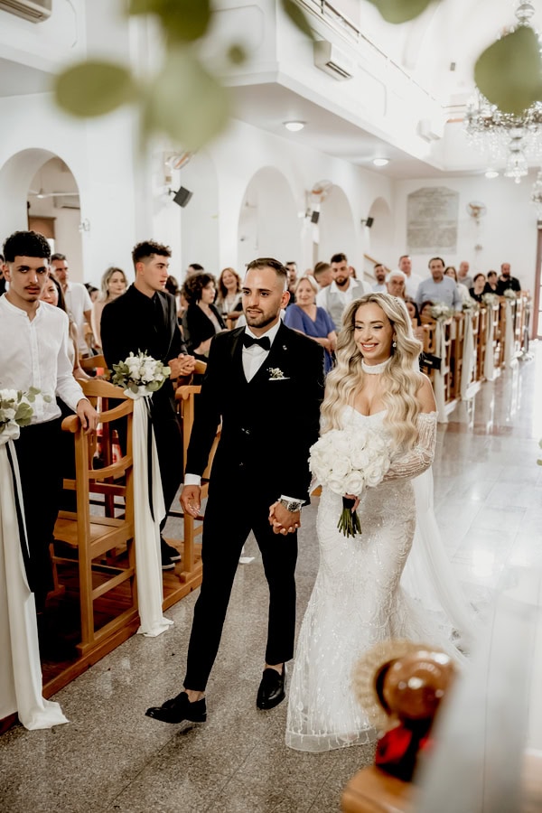 Spring Wedding Limassol Black White Details