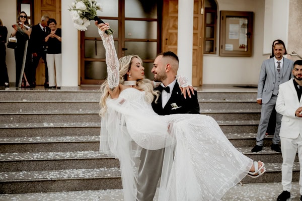 Spring Wedding Limassol Black White Details