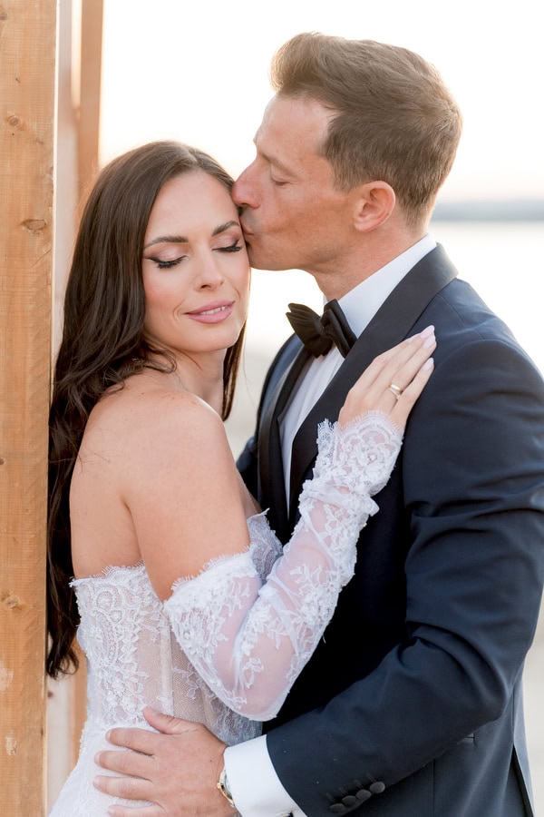 Stylish Summer Wedding Galazia Akti