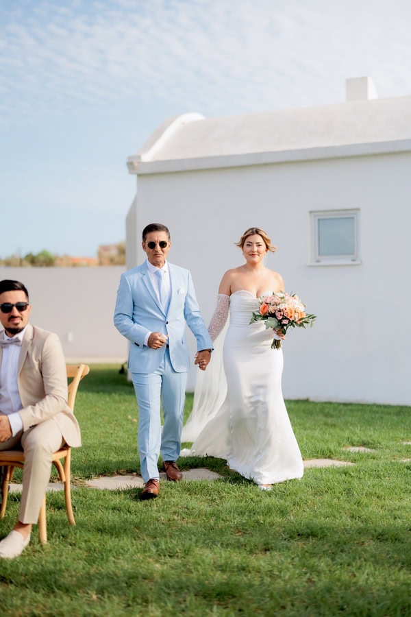Summer Destination Wedding Chania Sunset Hues