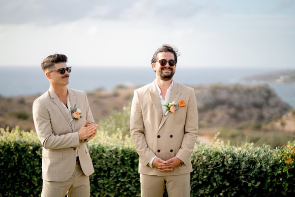 Summer Destination Wedding Chania Sunset Hues