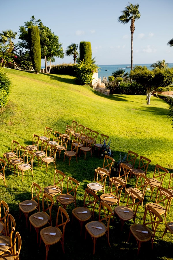 Summer Wedding Columbia Beach Resort Blue Coral Color Palette
