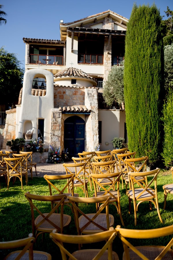 Summer Wedding Columbia Beach Resort Blue Coral Color Palette