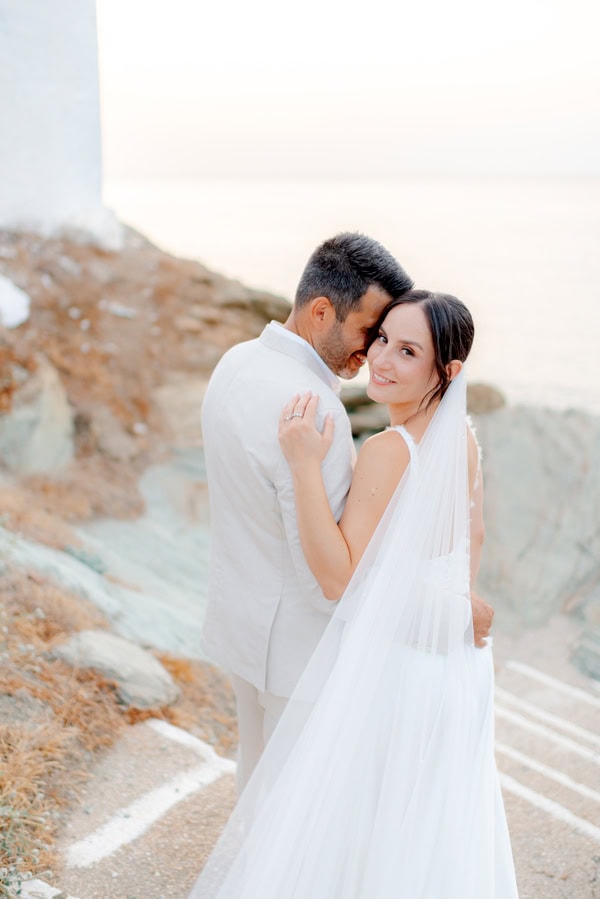 Summer Wedding Kythnos Minimal Chic Details