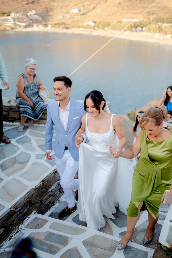 Summer Wedding Kythnos Minimal Chic Details