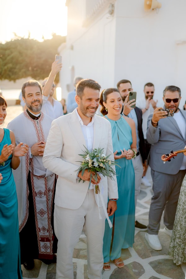 Summer Wedding Kythnos Minimal Chic Details