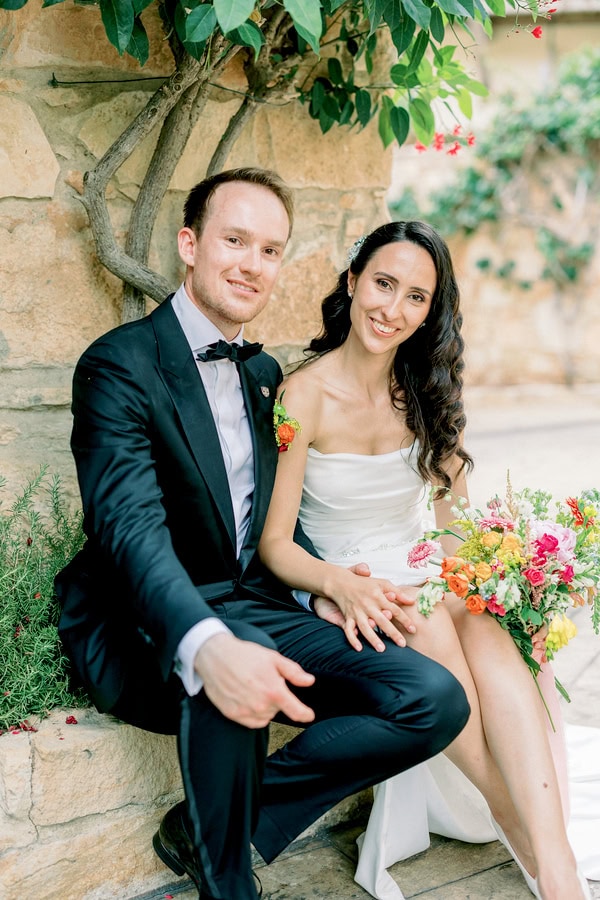 Summer Wedding Lovely Colors Columbia Beach Resort