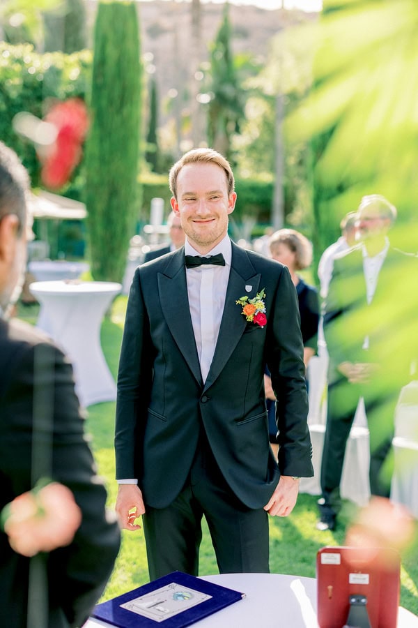 Summer Wedding Lovely Colors Columbia Beach Resort