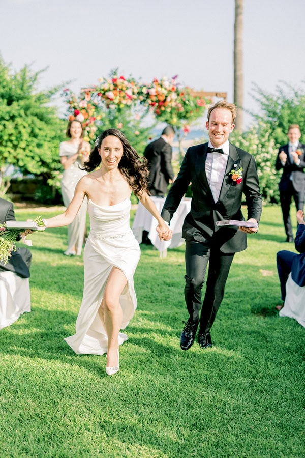 Summer Wedding Lovely Colors Columbia Beach Resort