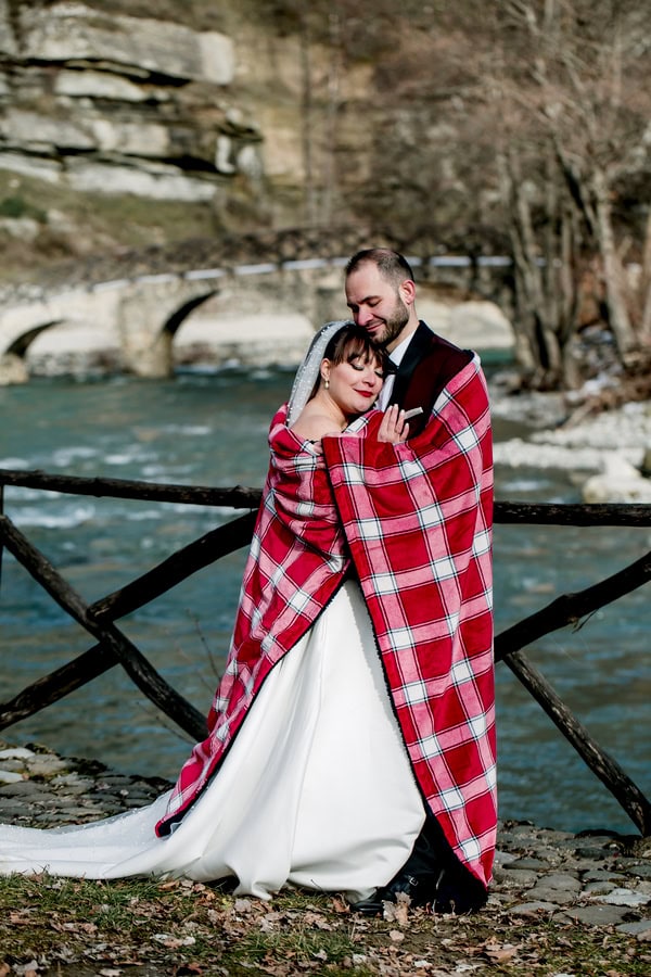 Winter Wedding Snowy Kastoria