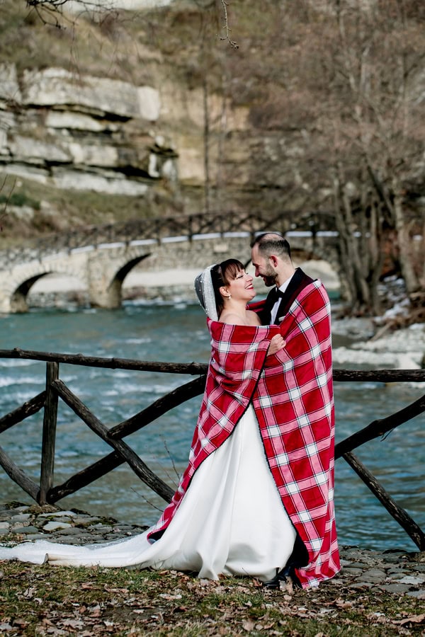 Winter Wedding Snowy Kastoria