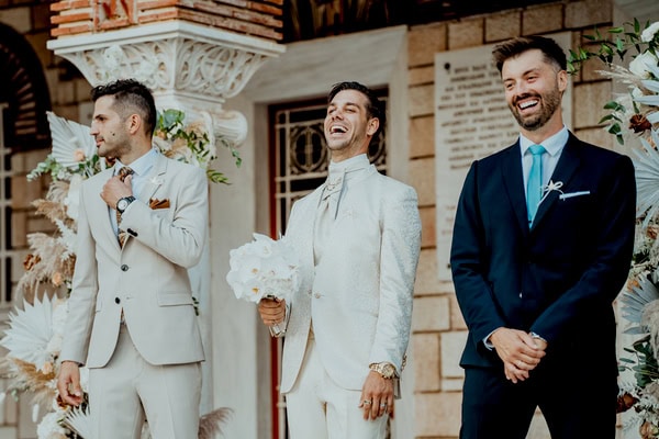 Autumn Wedding Athens White Flowers