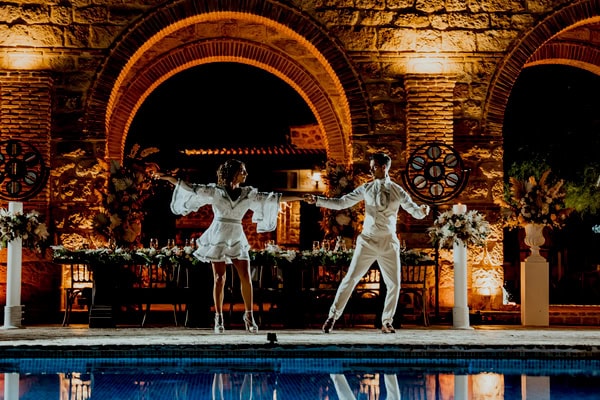 Autumn Wedding Athens White Flowers