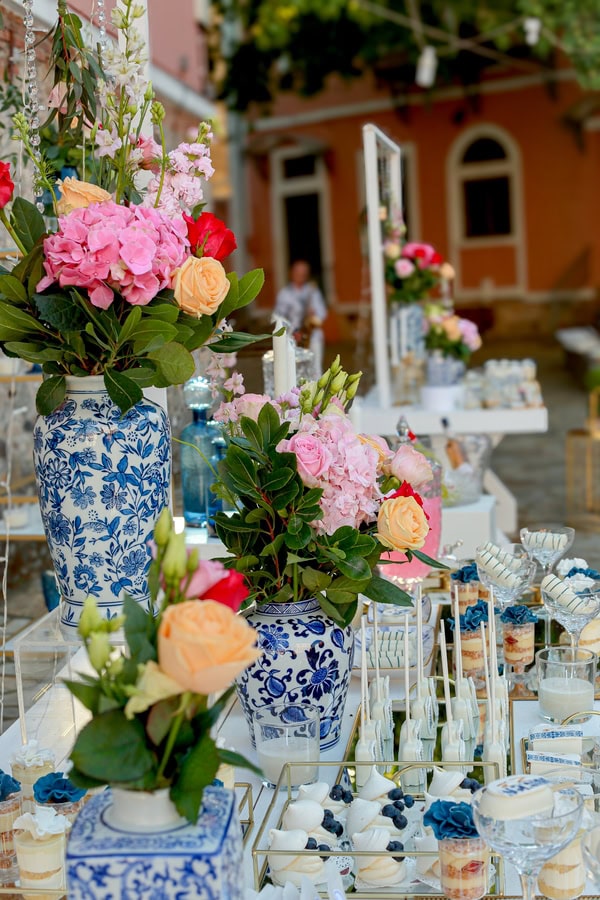 Beautiful Spring Wedding Xanthi Colorful Blooms