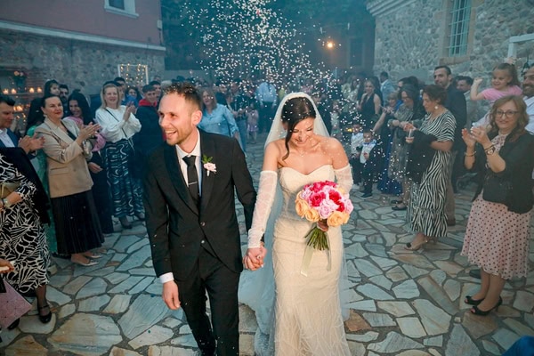 Beautiful Spring Wedding Xanthi Colorful Blooms