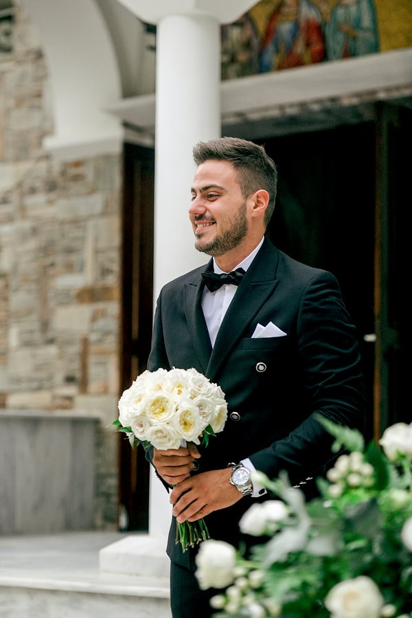 Chic Summer Wedding Kavala White Flowers