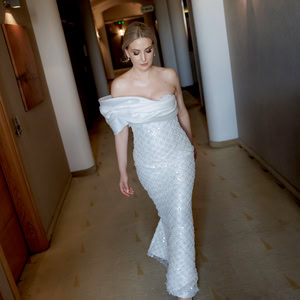 Chic καλοκαιρινός γάμος στη Θεσσαλονίκη με ολόλευκα λουλούδια | Στεφανία & Δημήτρης