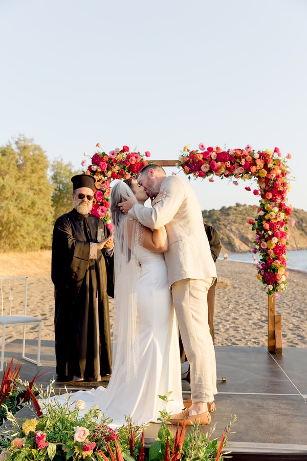 Colorful Destination Wedding Lesvos Mesmerizing