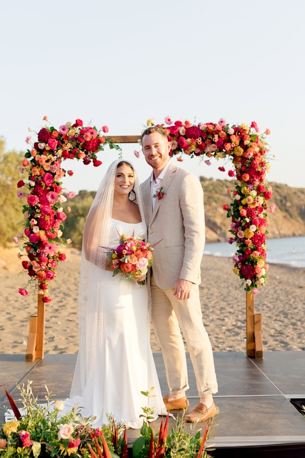 Colorful Destination Wedding Lesvos Mesmerizing