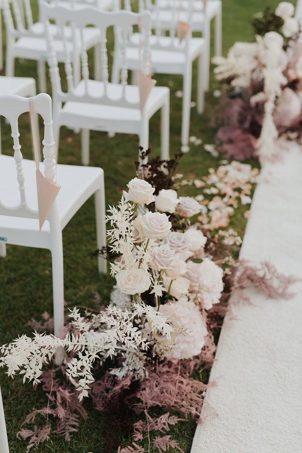 Dusty Pink Lilac Floral Dream Wedding Ioannina