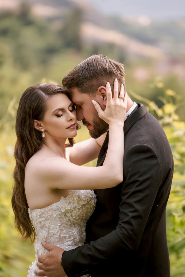 Festive Wedding With Colorful Flowers And Modern Details