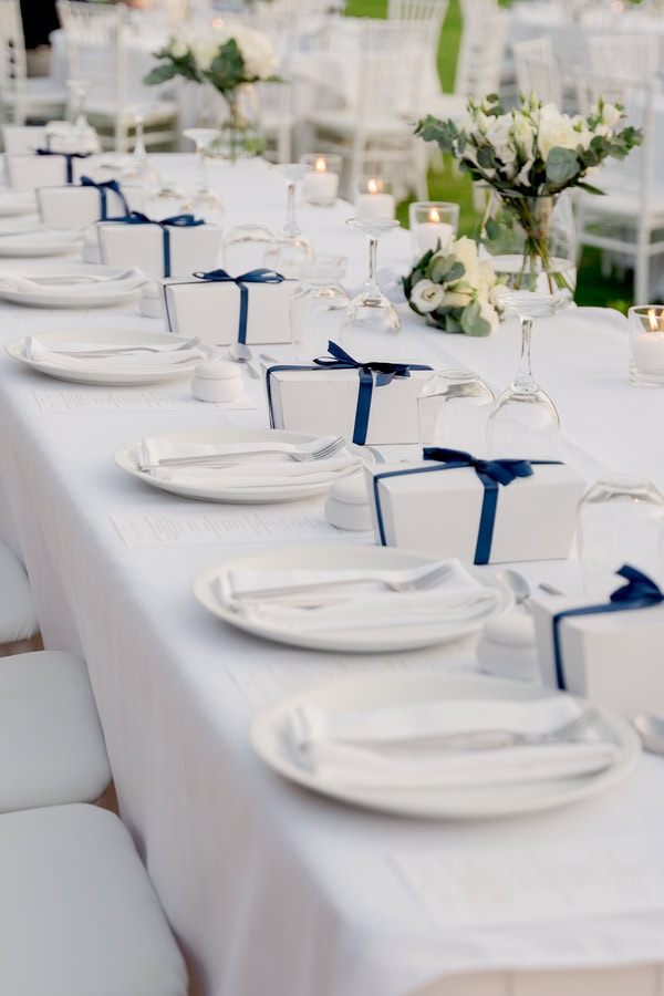 Minimal Chic Wedding With White Hydrangeas And Roses Nafpaktos