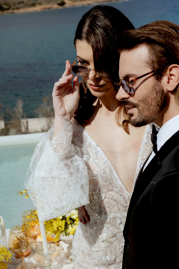 Romance Modern Aesthetic Summer Styled Shoot With Yellow Blooms