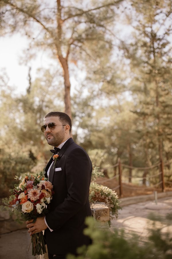 Romantic Fall Wedding Beautiful Terracotta Details Nicosia