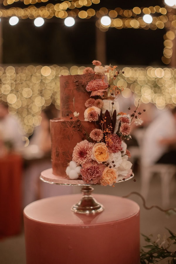 Romantic Fall Wedding Beautiful Terracotta Details Nicosia