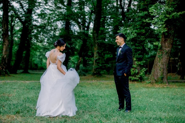 Romantic Forest Proposal Emotional Wedding