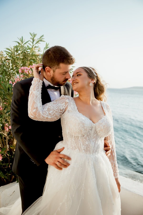 Romantic Spring Wedding Evia