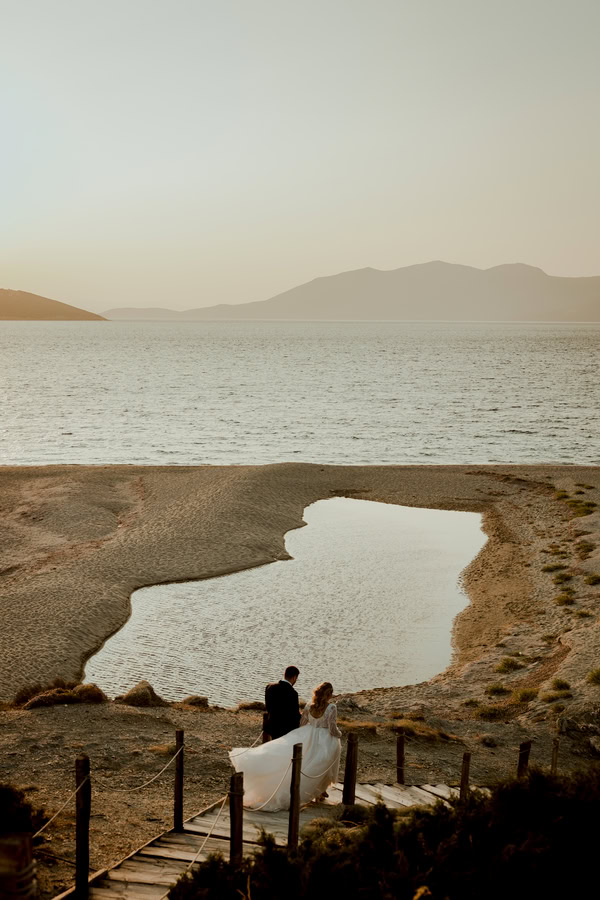 Romantic Spring Wedding Evia