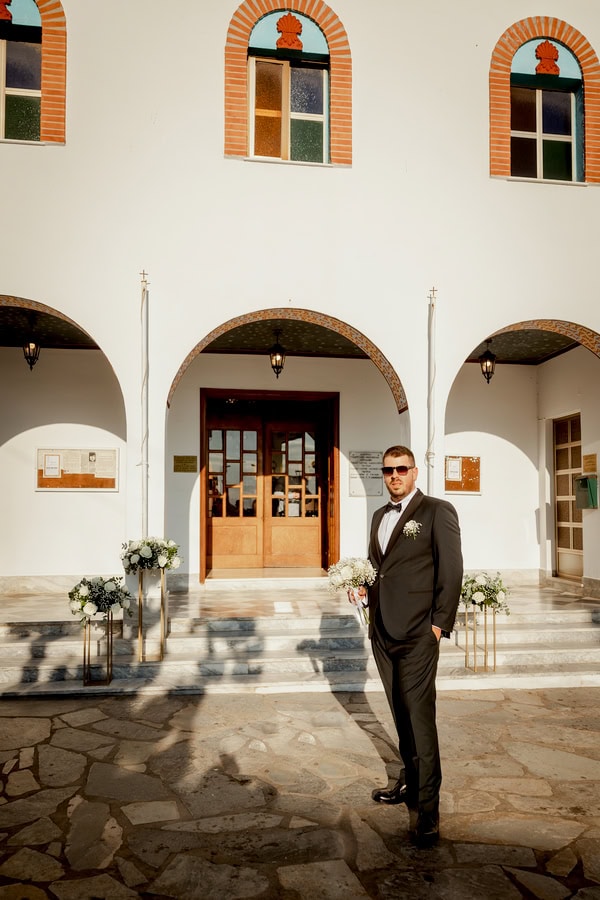 Romantic Spring Wedding Evia