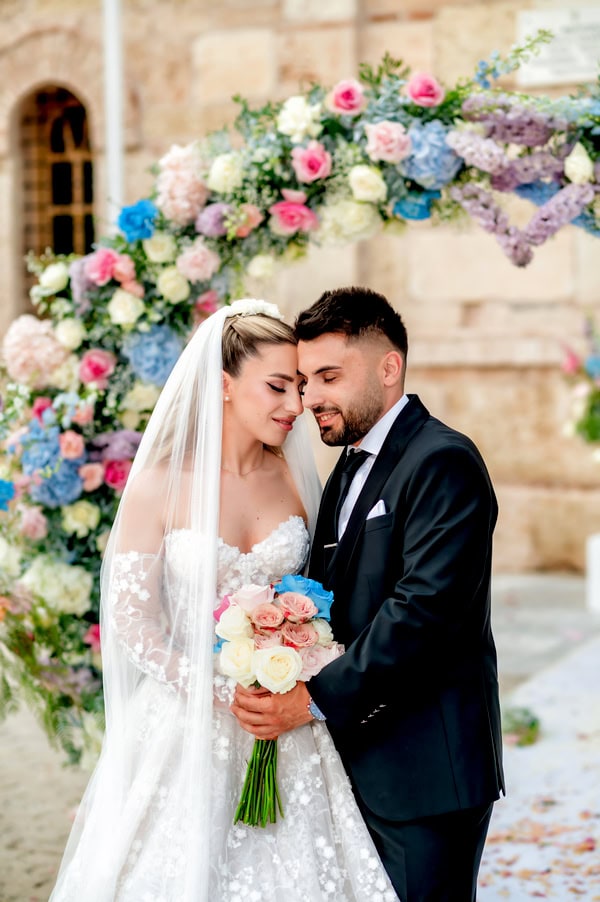 Romantic Summer Wedding Pastel Colors Roses