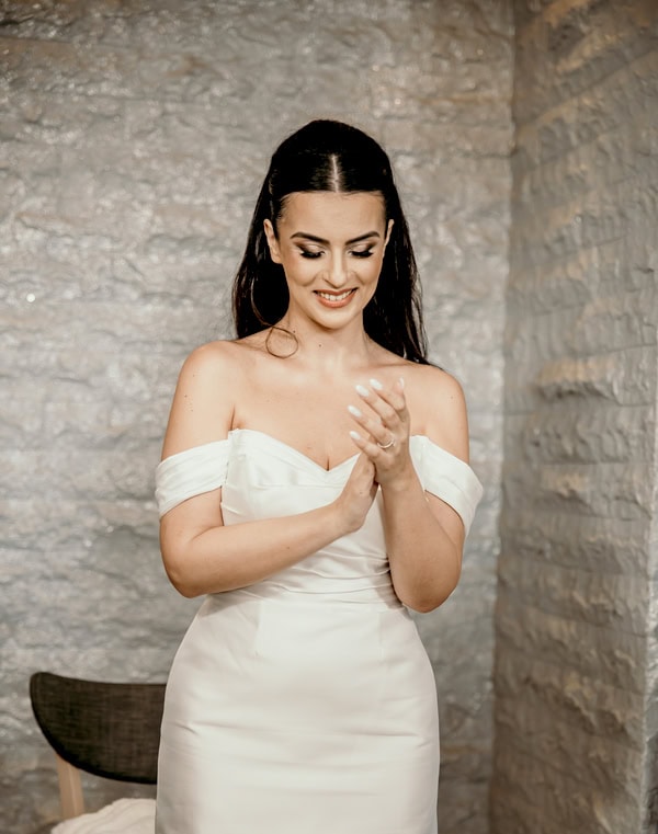 Romantic Wedding Cyprus Trevi Fountain Proposal