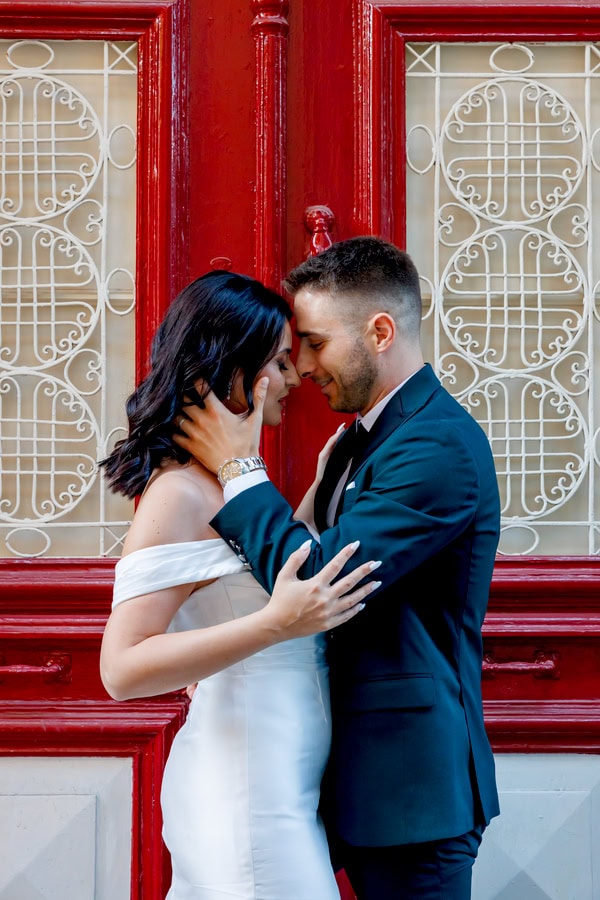 Romantic Wedding Cyprus Trevi Fountain Proposal