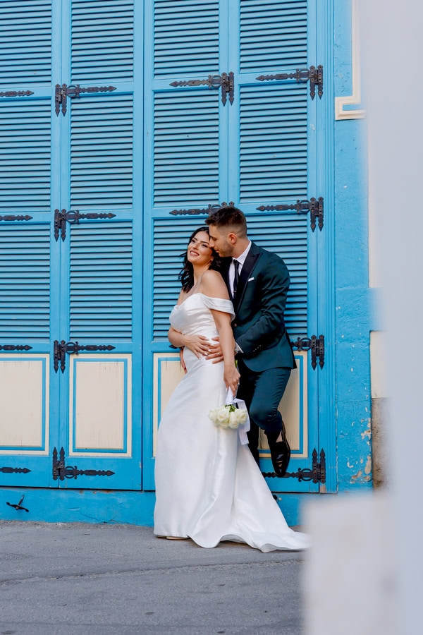 Romantic Wedding Cyprus Trevi Fountain Proposal