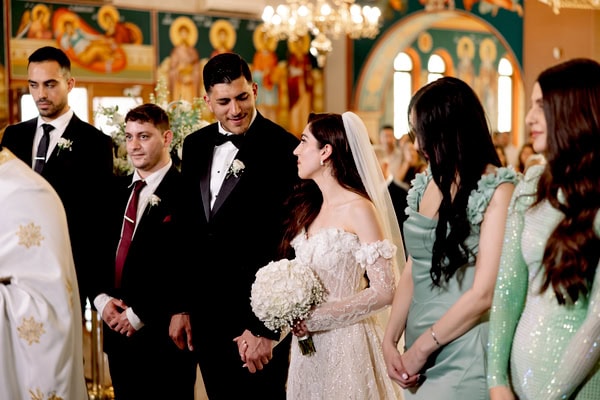 Romantic Wedding Larnaca Elegant White Blooms