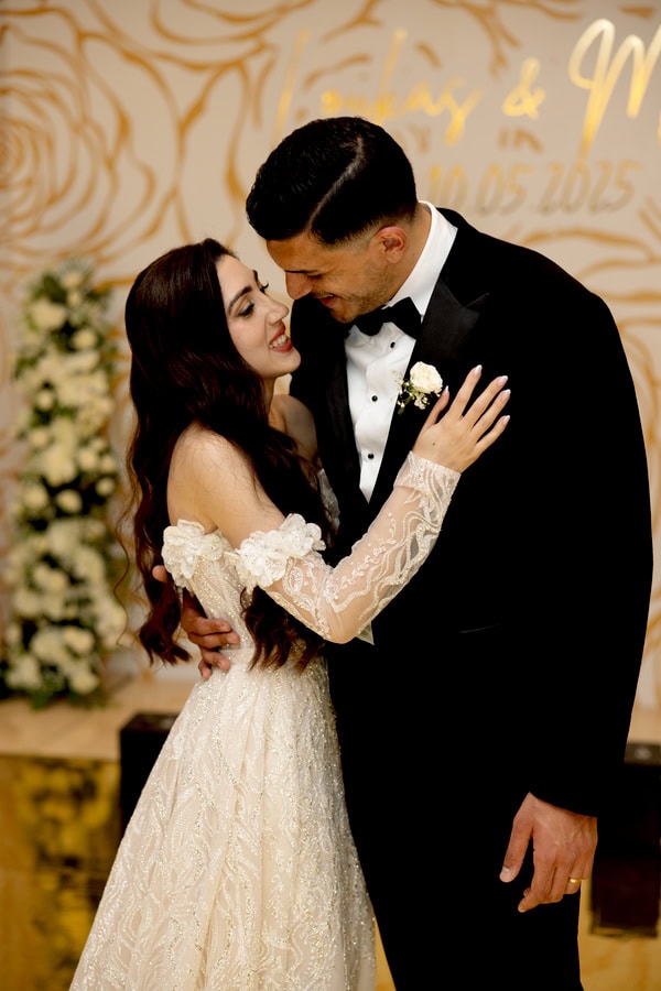 Romantic Wedding Larnaca Elegant White Blooms