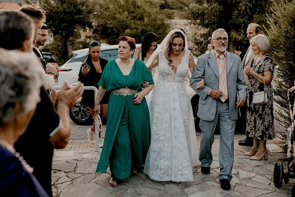 Summer Wedding Athens White Green Shades