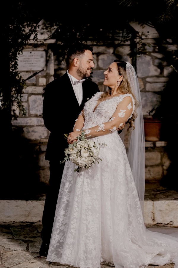 Summer Wedding Athens White Green Shades