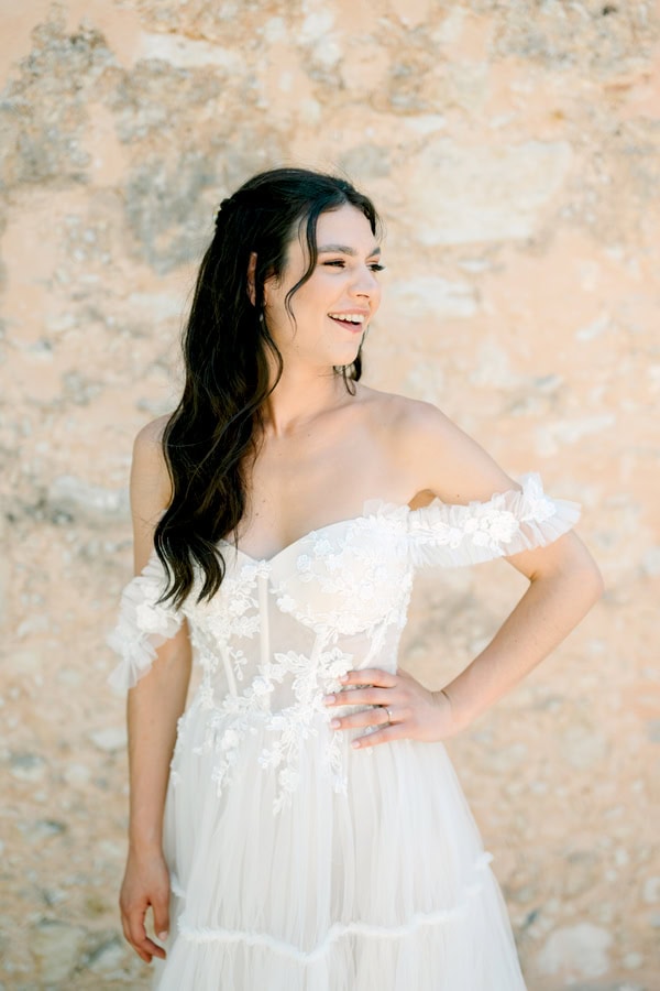 Summer Wedding Chania Details Chamomile Olive Leaves