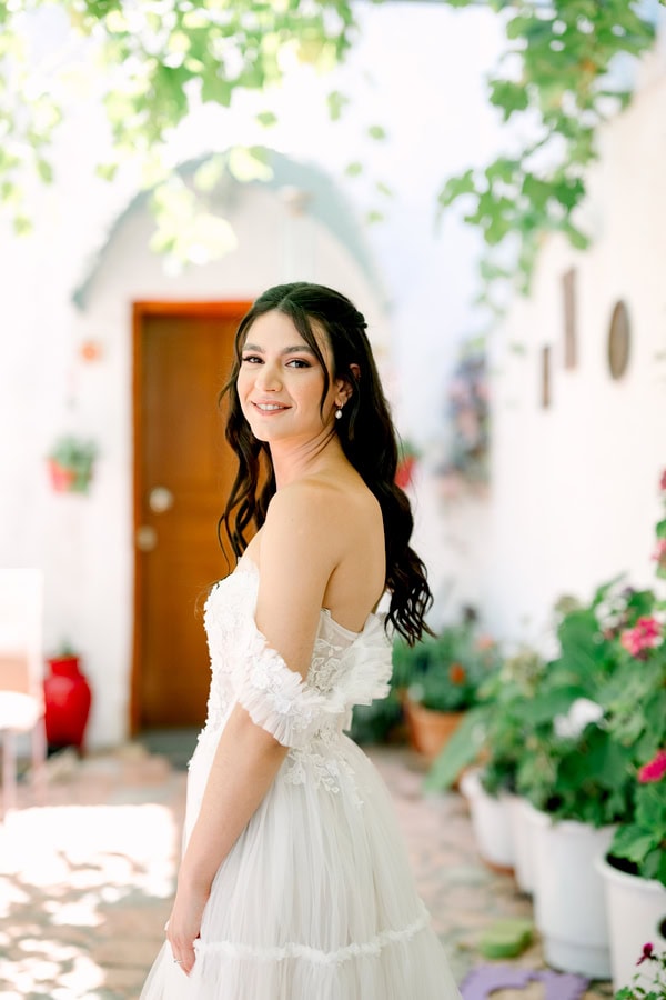 Summer Wedding Chania Details Chamomile Olive Leaves