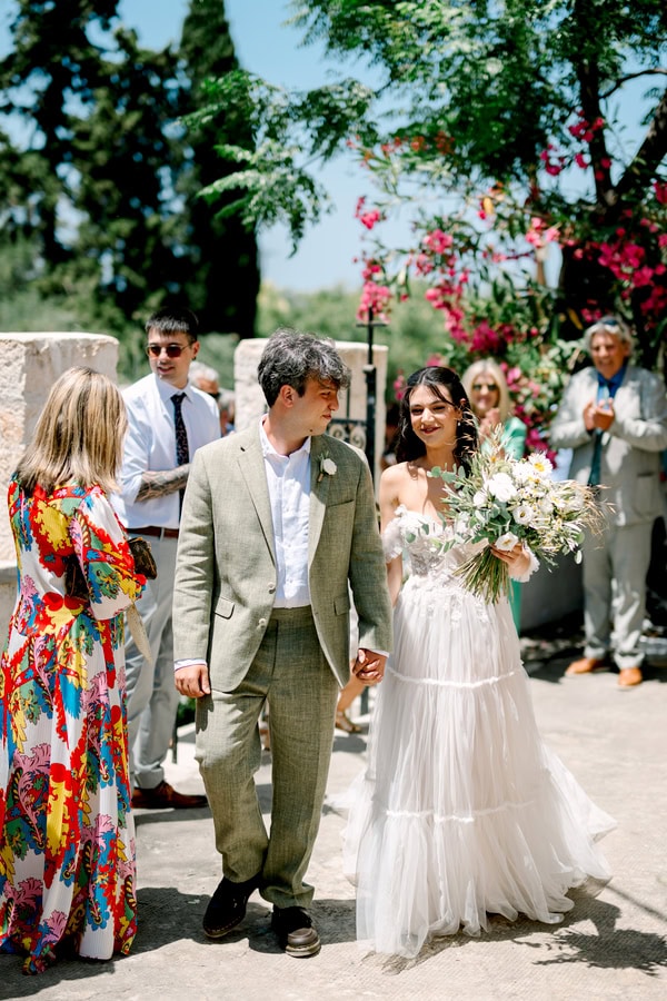 Summer Wedding Chania Details Chamomile Olive Leaves
