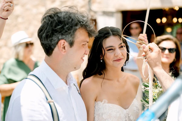 Summer Wedding Chania Details Chamomile Olive Leaves