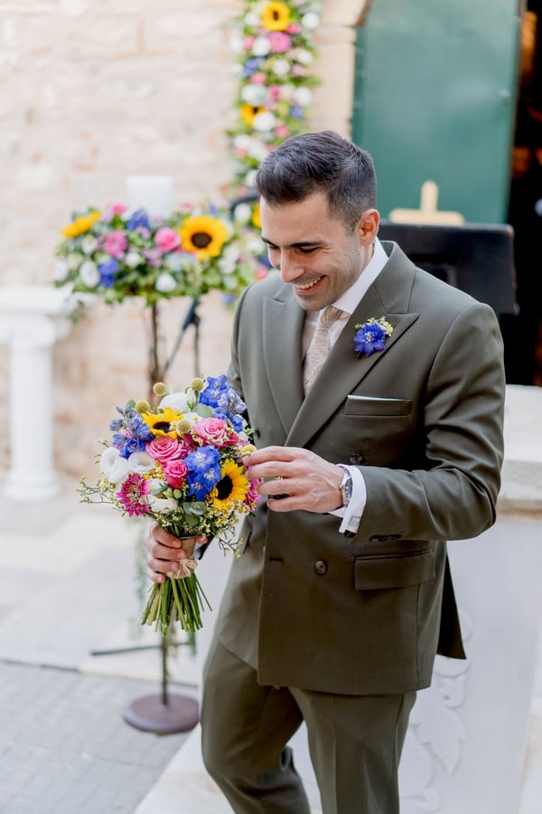 Summer Wedding Colorful Blooms