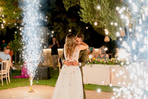 Summer Wedding Colorful Blooms