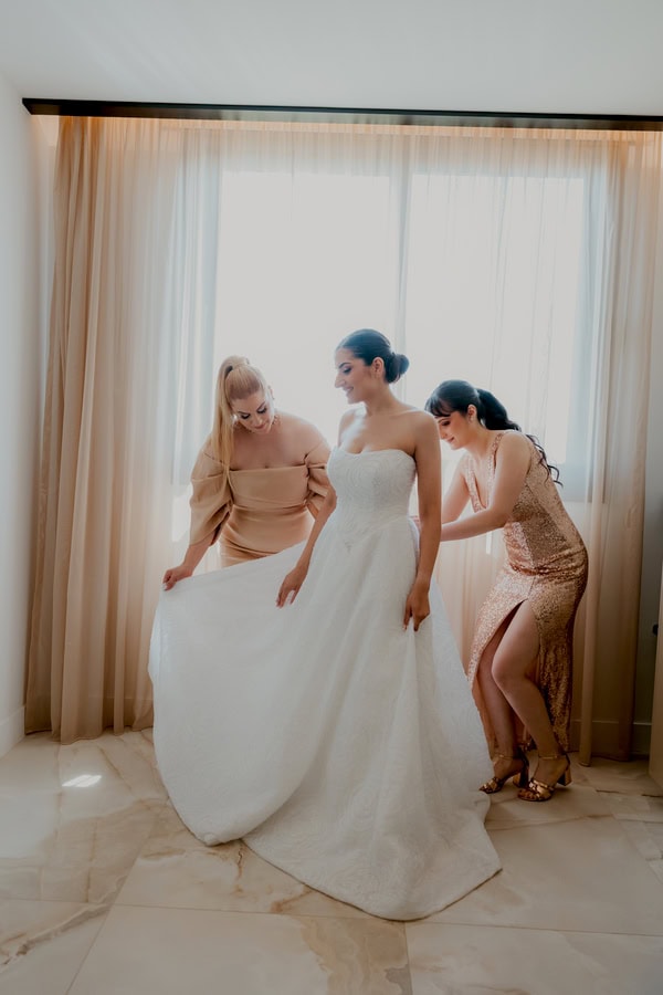 Summer Wedding Rich Colorful Blooms Limassol